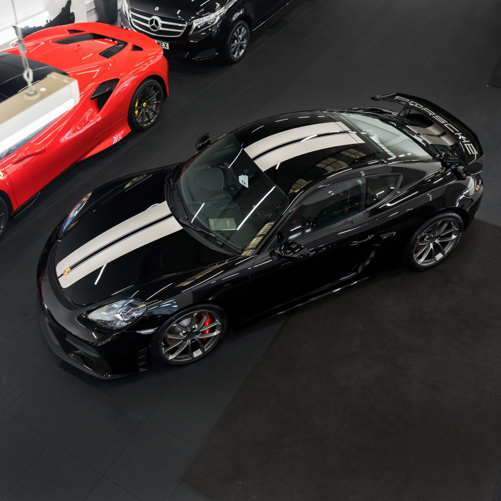 718 Cayman Sport Classic Style Stripes Decal