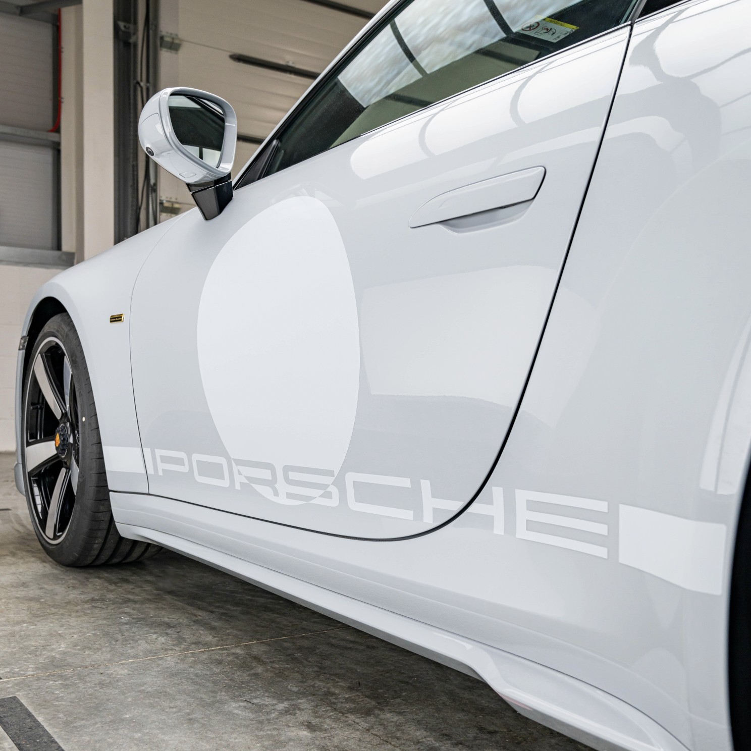 911 (992) Sport Classic 'Porsche' & Roundel Style Decals x2 - Image 1