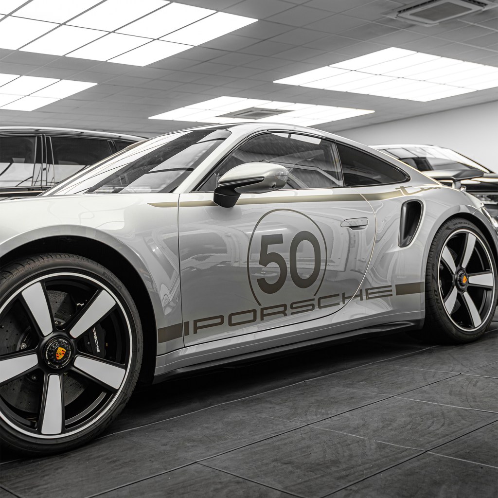 911 (992) Turbo 50 Side Decal x2